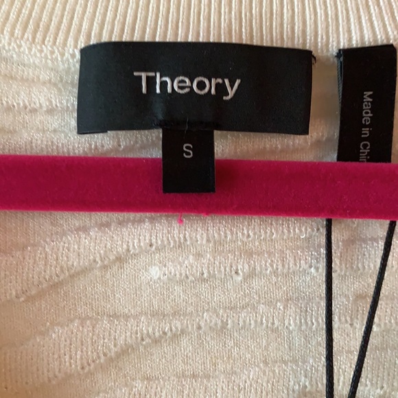 Theory textured pullover sweater - Picture 3 of 5